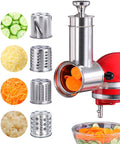 FavroKit Fresh Prep. Cheese Grater Attachment for KitchenAid Stand Mixers