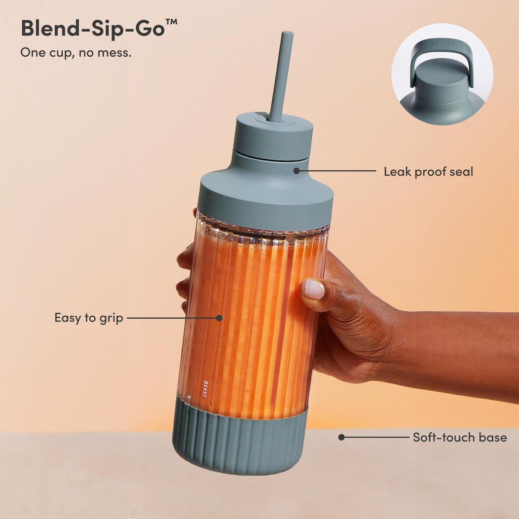 Beast Mighty 850 Plus Personal Blender, XL Vessel, Mist, 850W