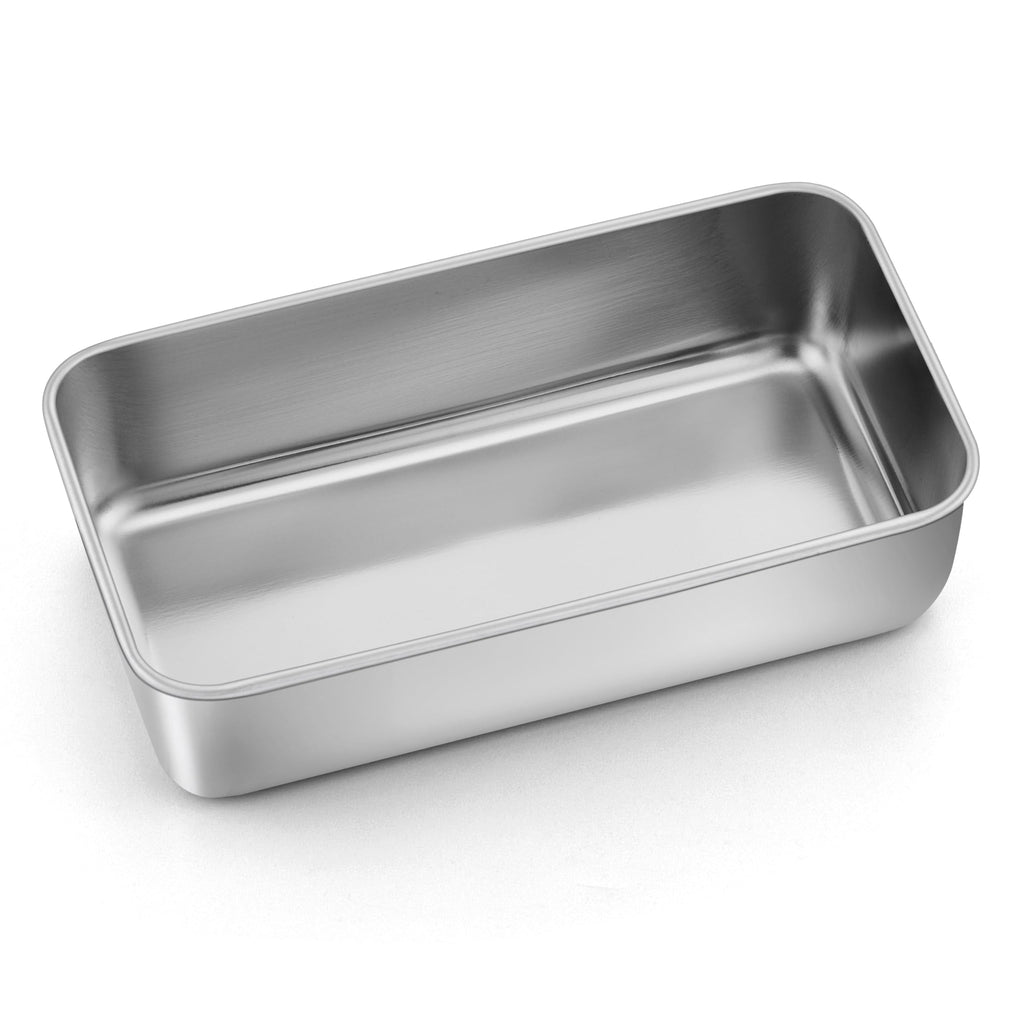 LIANYU Loaf Pan for Baking Bread, 9x5In Stainless Steel Bread Pan, 4 Pack