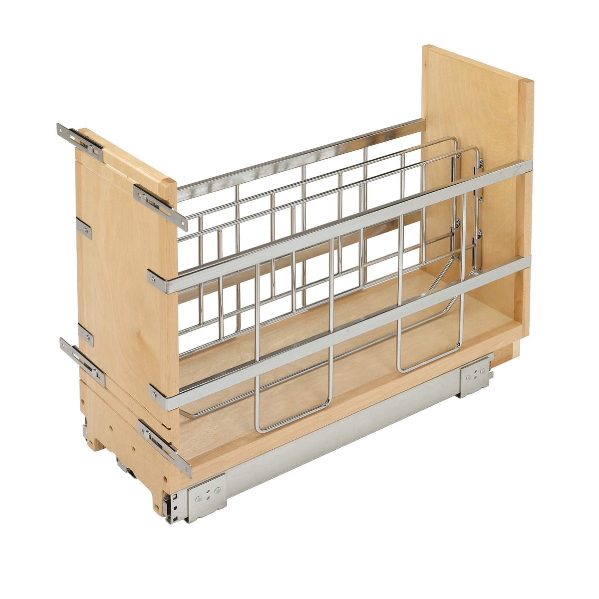 Rev-A-Shelf Pullout Bakeware Organizer w/Soft-Close, Min Opening 5.5" Wide