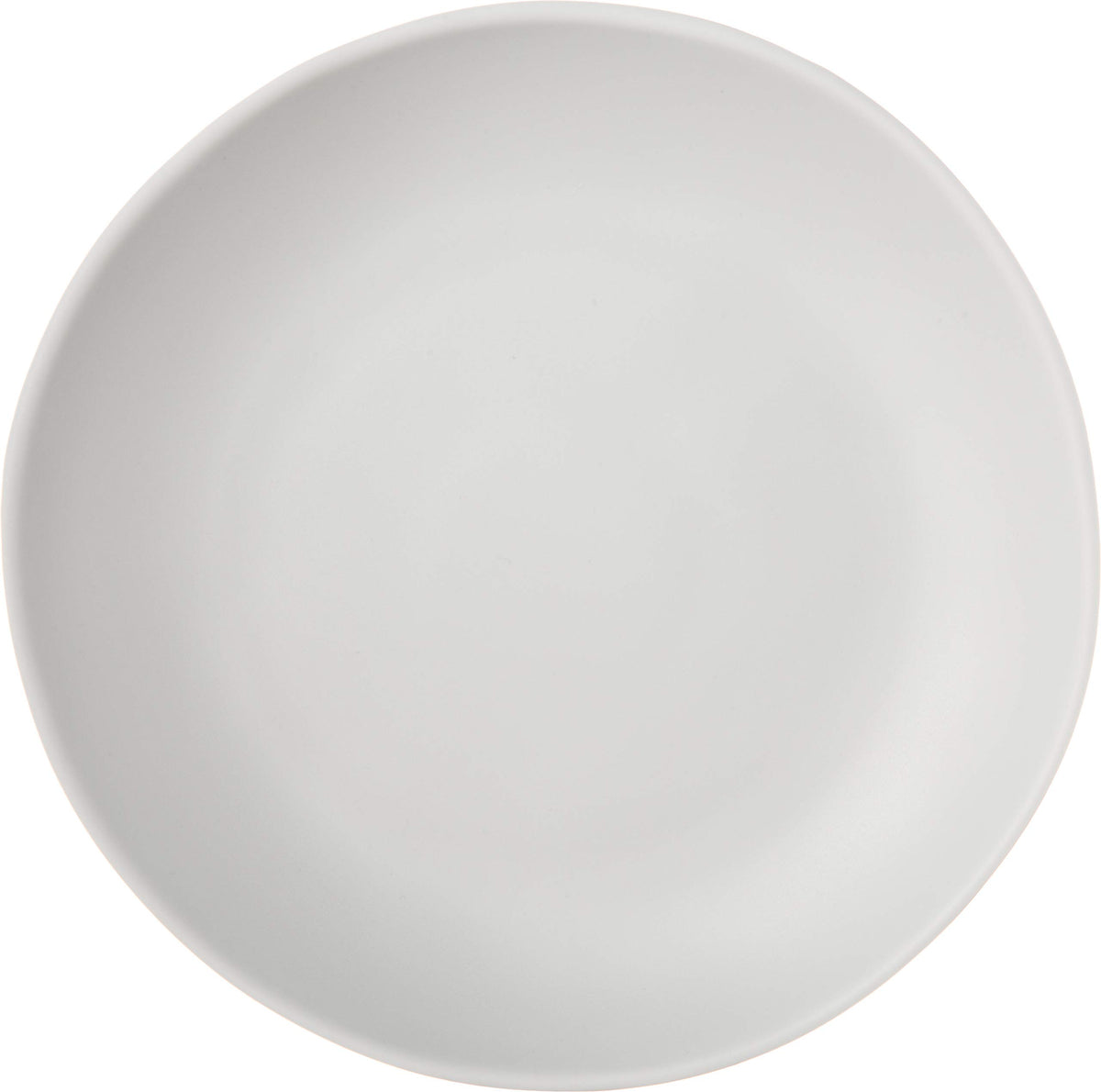 Carlisle FoodService Products Ridge Reusable Plastic Bowl Soup Bowl for Home and Restaurant, Melamine, 8 Ounces, Cement, (Pack of 24)