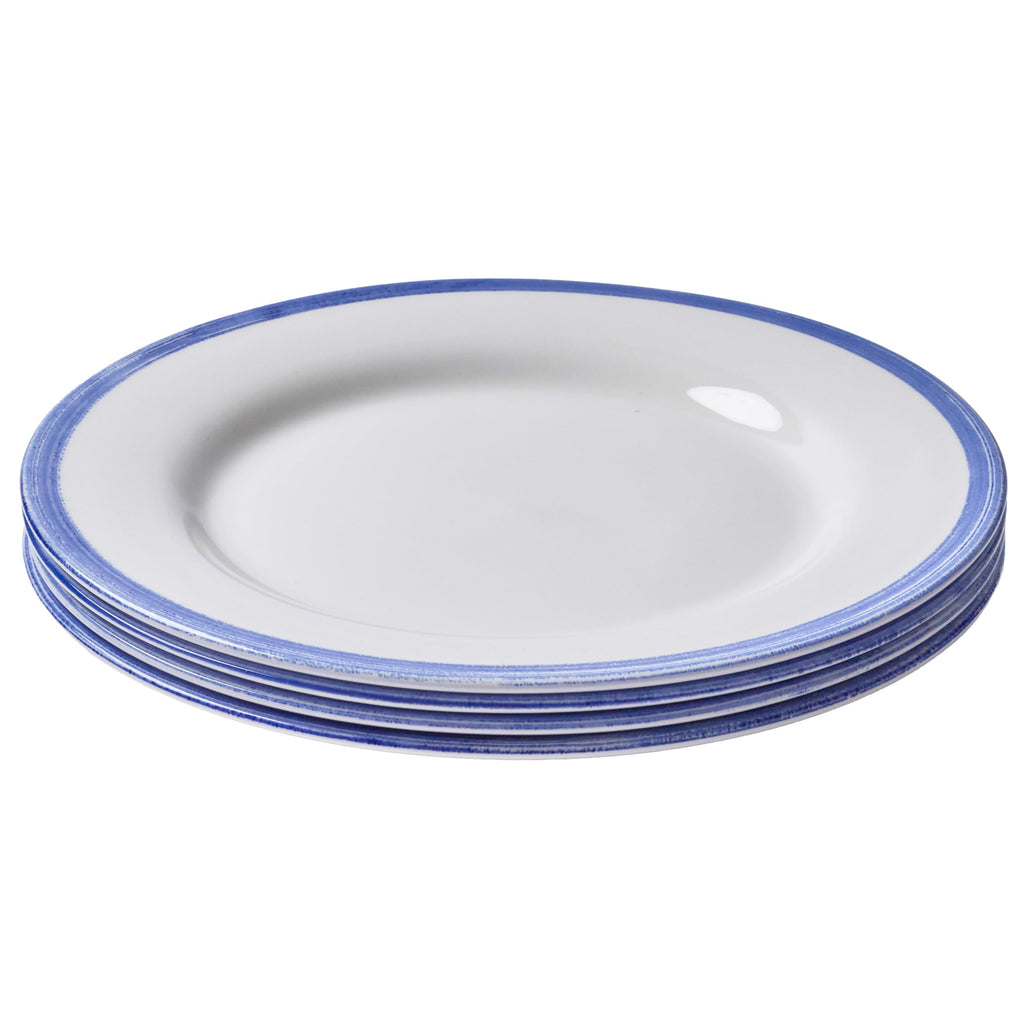 Portmeirion Potter's Mist Dinner Plate - Blue, Set of 4