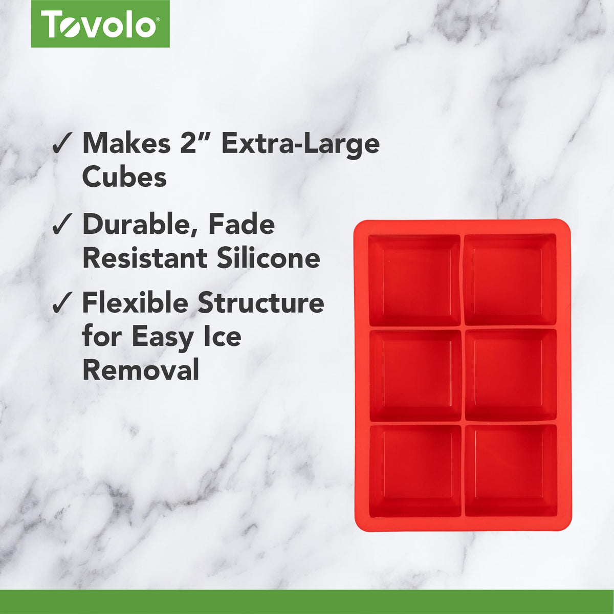 Tovolo, Ice Cube Tray King Candy Apple