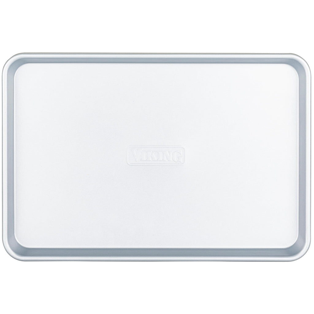 Viking Premium 2-Piece Nonstick Baking Sheet Pan Set, Made without PFAS, Heavy Gauge Aluminized Steel Cookie Sheets with Reinforced Iron Frame, 15 & 18-Inch, Oven Safe to 475F