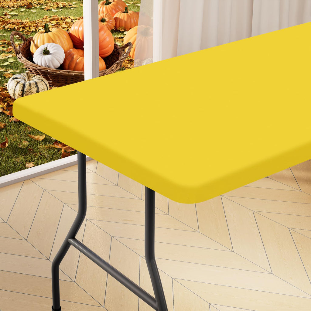 homing Rectangle Table Cloth Cover 6 Foot Elastic Fitted Tablecloth