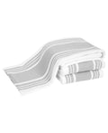 All-Clad Dual-Purpose Kitchen Towels: Highly Absorbent - 100% Cotton, 17"x30" Dish Towels for Cleaning & Drying Dishes & Glassware, 3-Pack, Titanium