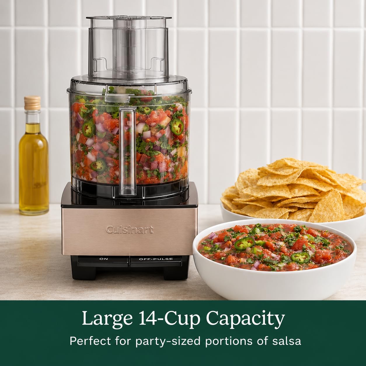 Cuisinart DFP-14UMBY 14-Cup Food Processor (Umber)