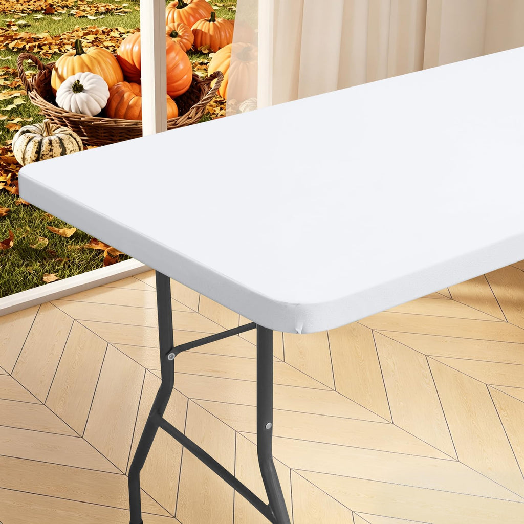 homing Rectangle Table Cloth Cover 5 Foot Elastic Fitted Tablecloth