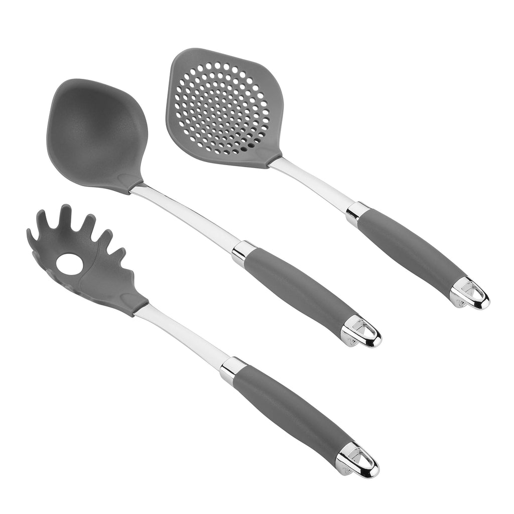 Anolon 10-Piece Nylon Mixed Tool Set, Graphite