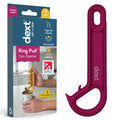 Dext - Ring Pull Can Opener, Pop Can Opener for Seniors, Arthritis, and Parkinson’s, Easy Open, Ergonomic Handle with Comfortable Grip. Perfect for Soda, Pet Food, and More (Apricot)