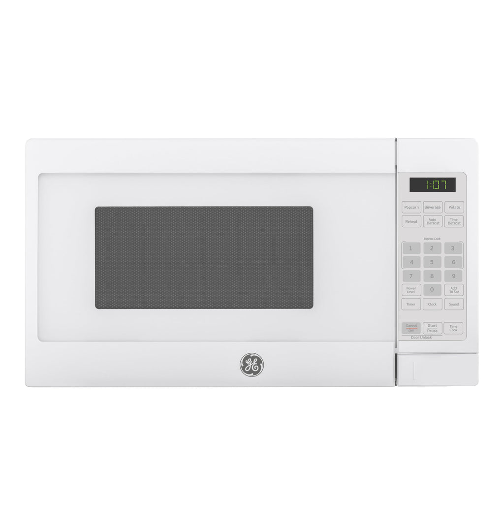 GE Countertop Microwave Oven, 700 Watt, 0.7 Cu. Ft., White, GCST07N1WWW