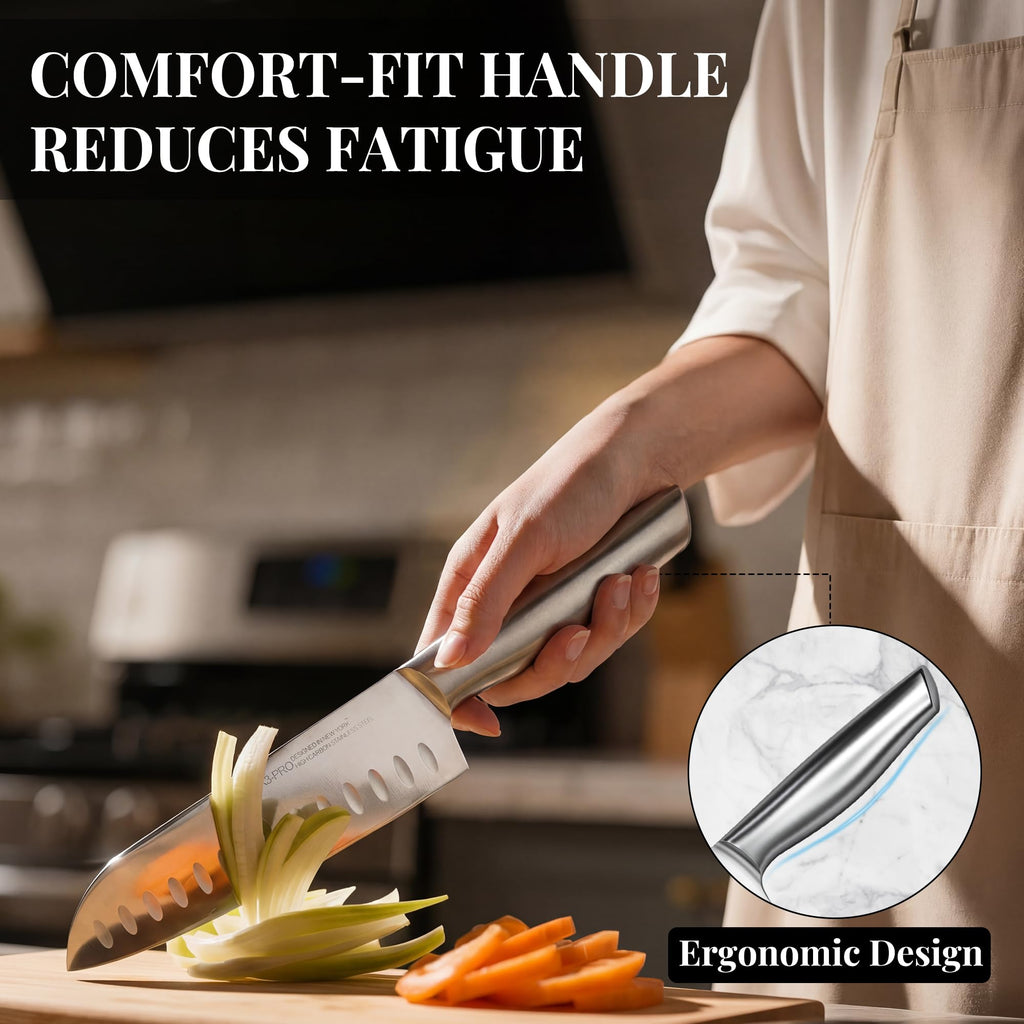 KnifeSaga 14 Pcs Kitchen Knife Set, Premium, Razor Sharp, Japanese Steel
