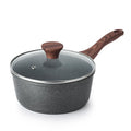 SENSARTE 2.0 Quarts Nonstick Saucepan with Lid, PFOA/PFOS Free