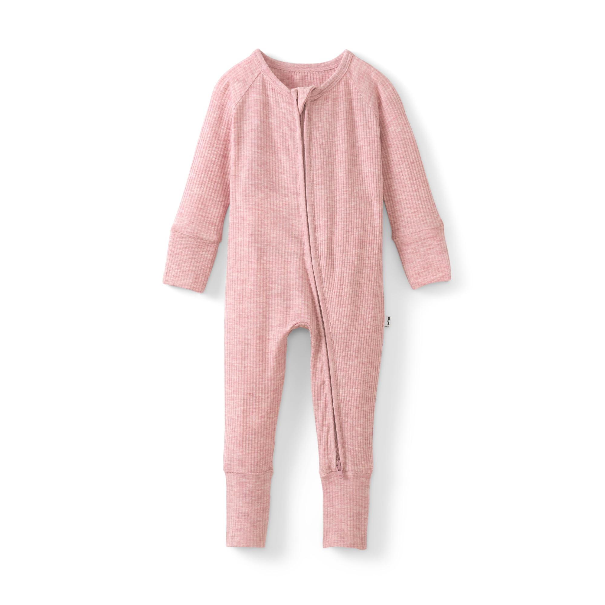 Little Sleepies Baby Pajamas, Heather Mauve, 6-12M