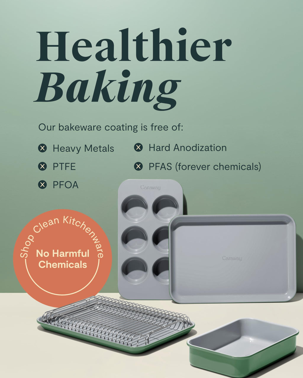 Caraway Non-Stick 9" x 6.5" Small Rectangle Baking Pan
