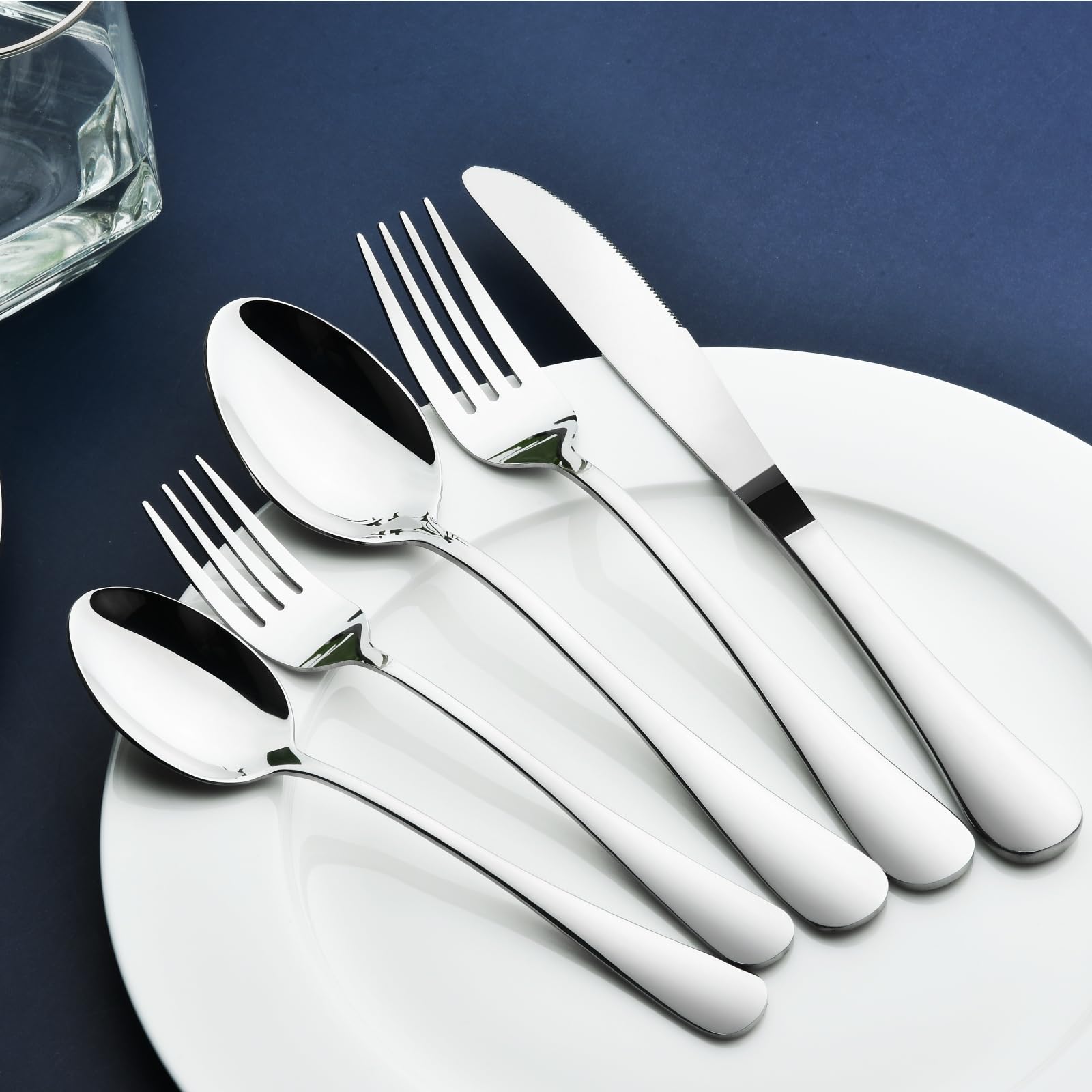 Silverware Set for 12,60 Piece Stainless Steel Flatware Utensil Cutlery Set