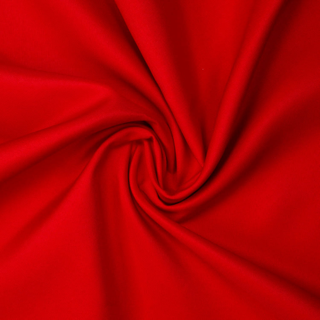 Gee Di Moda Rectangle Tablecloth - 90 x 156 Inch Red Table Cloth for 8 Foot Tables with Floor-Length Drop - Heavy Duty Washable Fabric for Holiday Party, Dinner, Weddings & Baby Shower