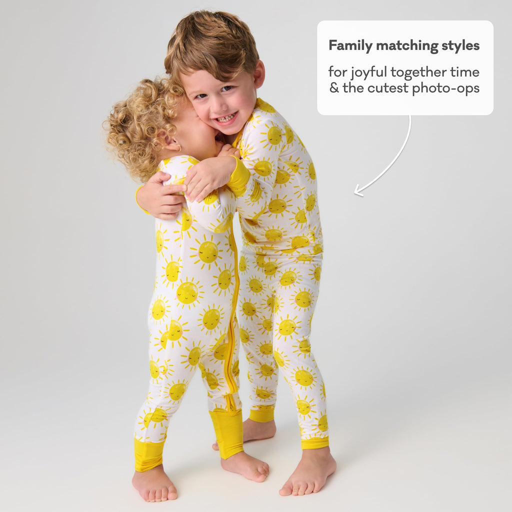 Little Sleepies Baby Pajamas, Sunshine, 18-24M