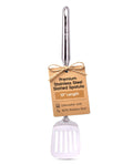 Millvado Stainless Steel Cooking Spatula,15 Inch Metal Turner, Kitchen Slotted Flipper For Grills, Camping BBQ’s, Frying Pancakes, Burgers, Large Cookware For the Professional Chef