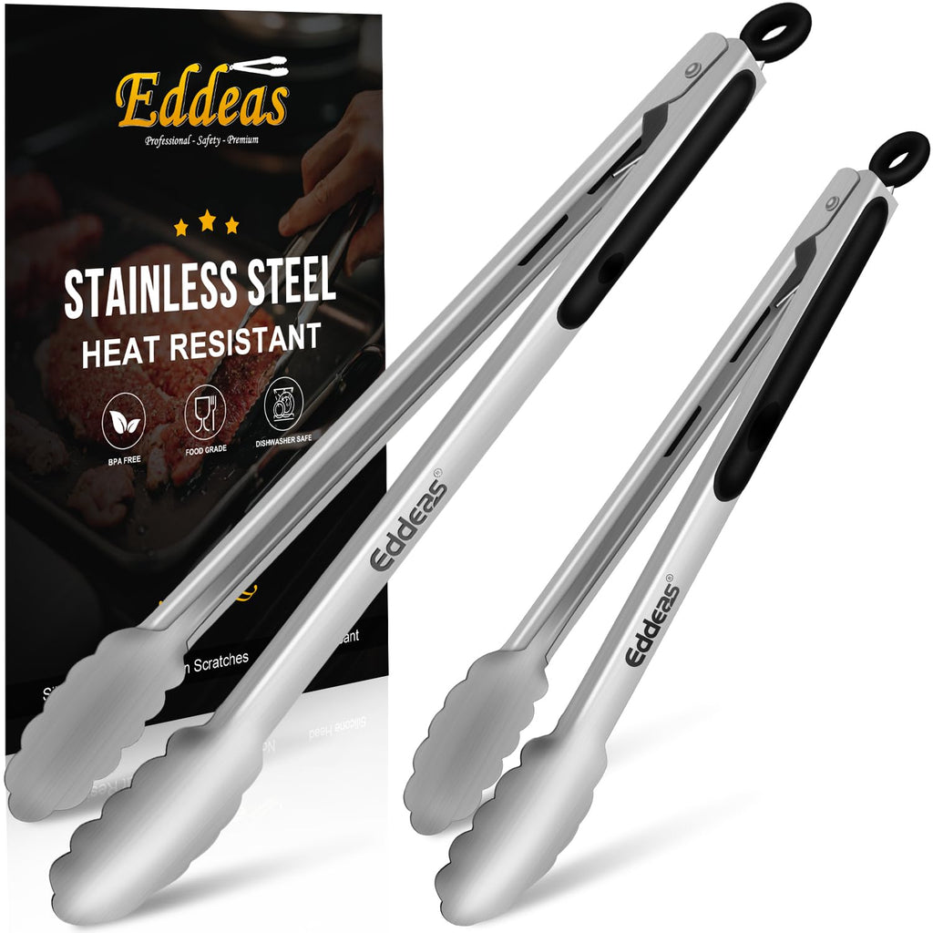 12PCS Mini Tongs For Serving, 2 Sizes 6 & 4 Inch Ice Tongs Mini Gold Sugar Stainless Steel Tong, Small Kitchen Tiny Food Tongs for Appetizers,Tea Party, Coffee Bar,Desserts & Ice Bucket