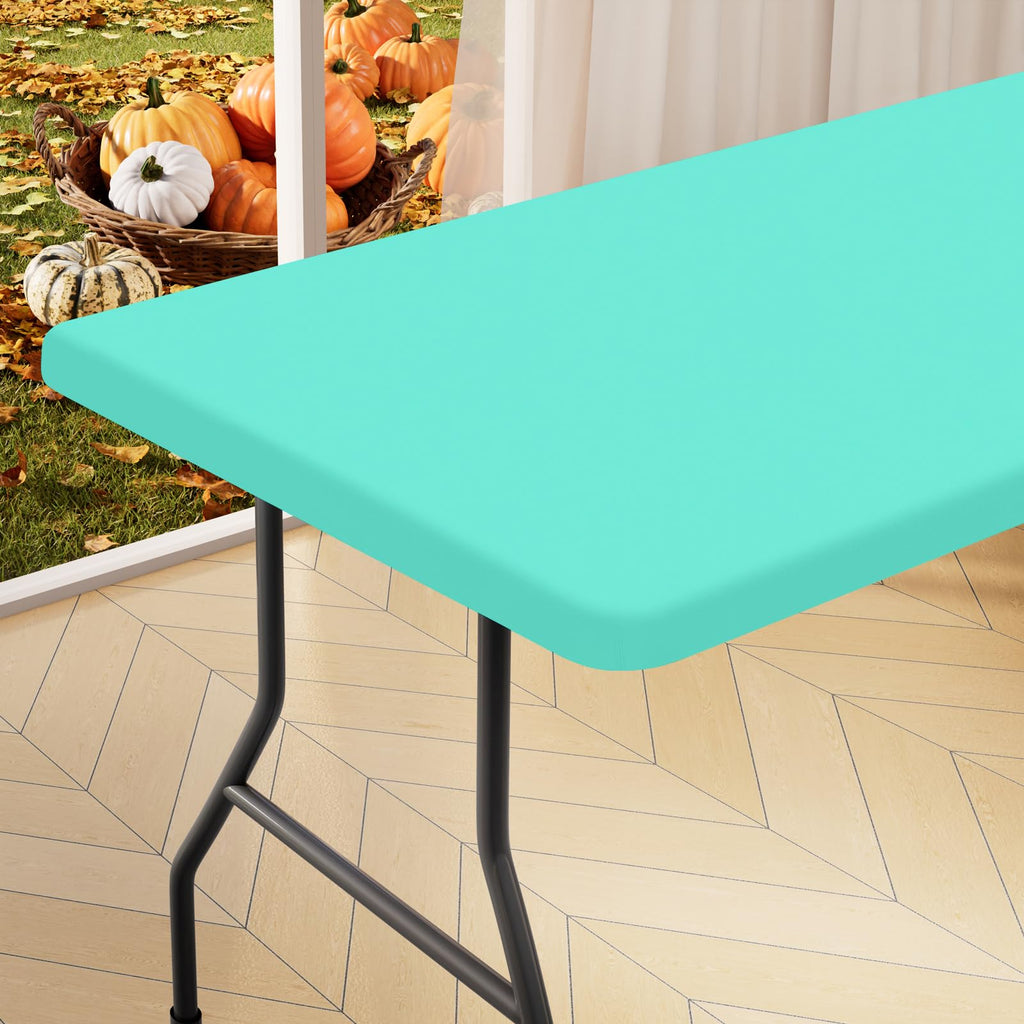 homing Rectangle Table Cloth Cover 6 Foot Elastic Fitted Tablecloth