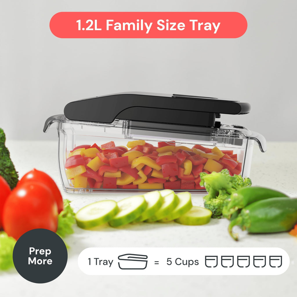 Fullstar Pro Original Vegetable Chopper & Spiralizer, Kitchen Prep Tool