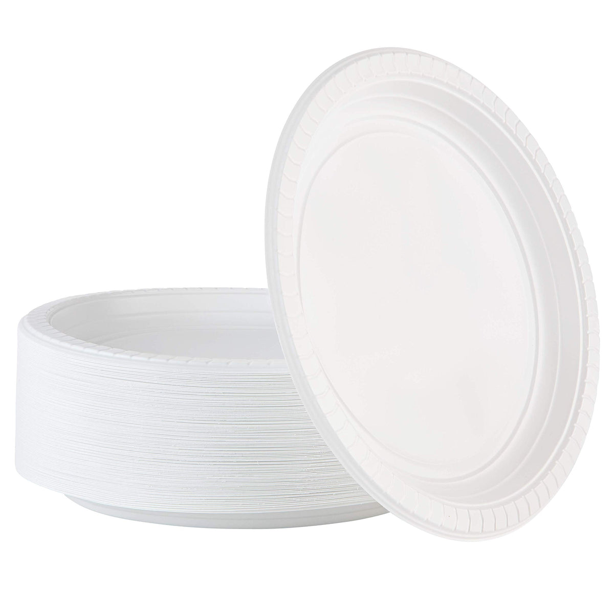 PLASTICPRO Round Plastic 12 ounce Bowls Microwaveable 200 Count