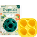 WOOF Pupsicle Dog Treat Toy with Silicone Treat Tray for Dogs 25-75 lbs