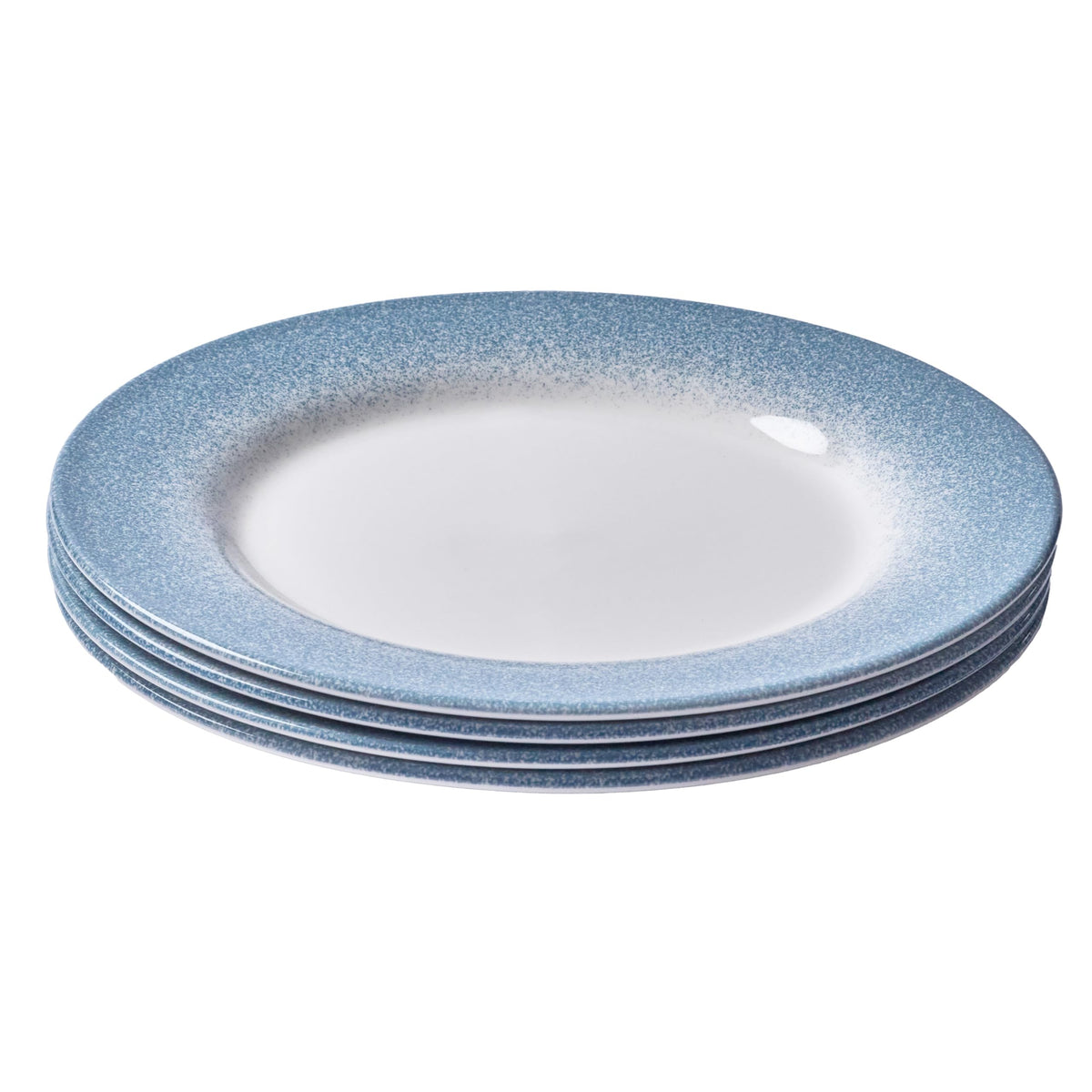Portmeirion Potter's Mist Dinner Plate - Blue, Set of 4