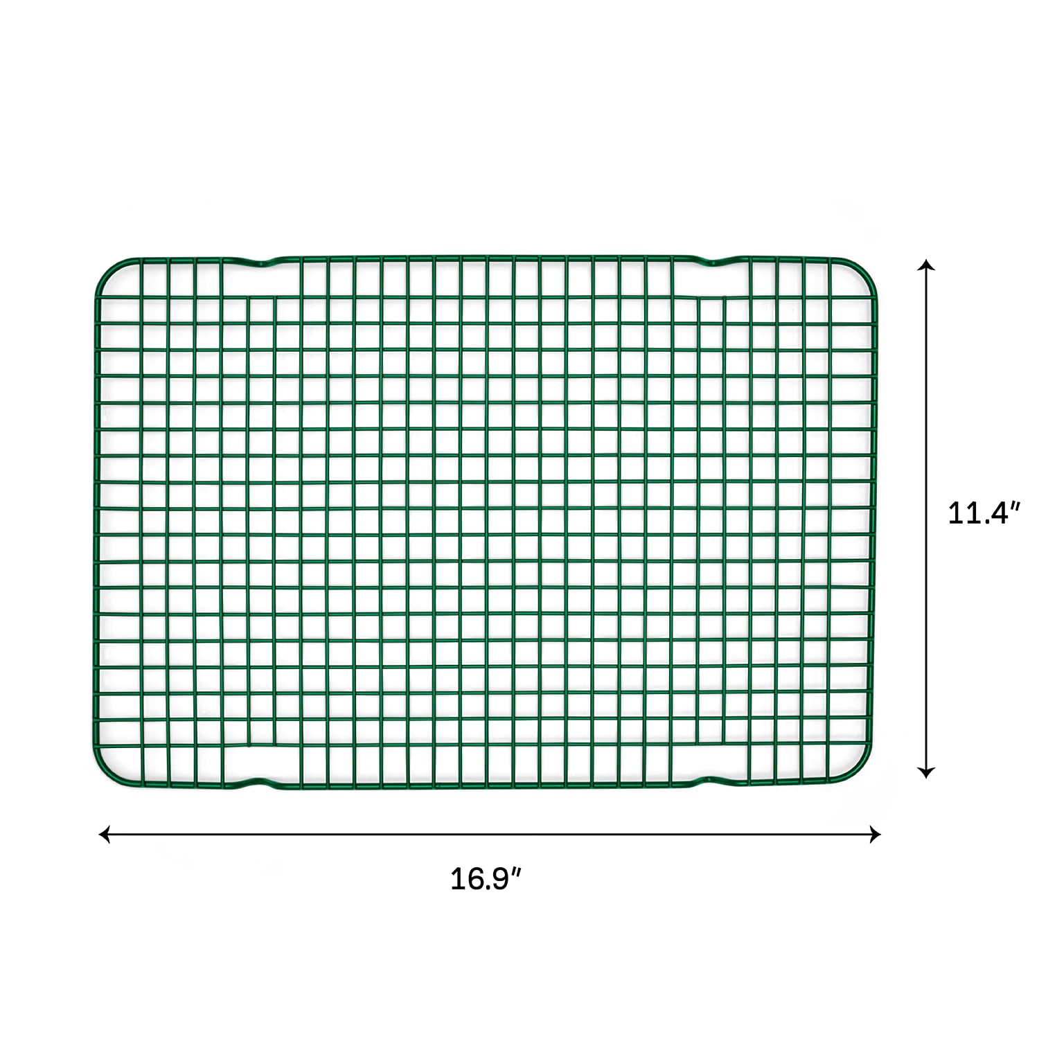 Great Jones Non Stick Wire Cooling Rack (Broccoli) – Fits Half Sheet