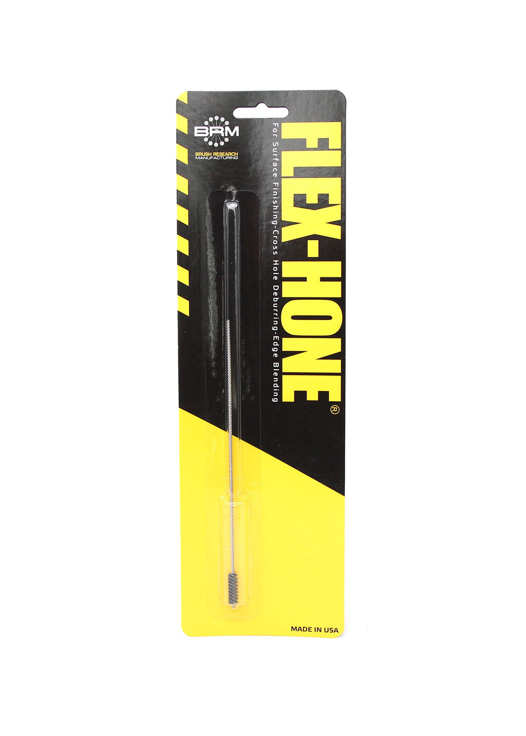 Brush Research BC31618 FLEX-HONE®, 3/16" (4.75mm) Diameter, 180 Grit, Silicon Carbide, for Mild Steel, Stainless Steel, Cast Iron and Softer Ferrous Materials