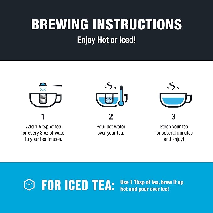 Tiesta Tea - Holiday Tea Sampler Dry Flight Set, Loose Leaf, High to No Caffeine Hot & Iced, Premium Brew Sample with Black, Herbal, Fruit & Hibiscus Blends, 8 Resealable Sample Pouches