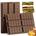 2 Pack Chocolate Bar Mold for Dubai Chocolate