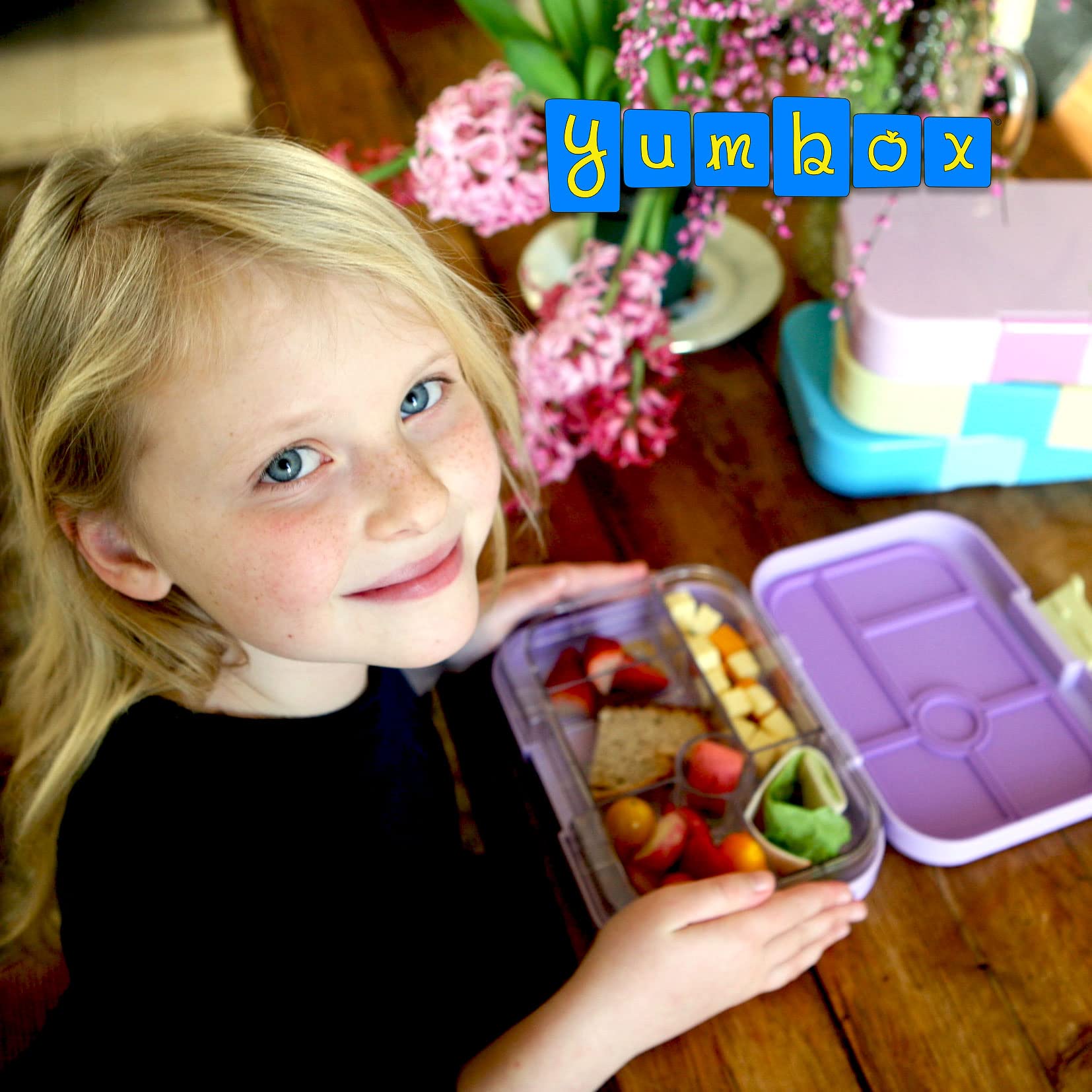 Yumbox Original Leakproof Bento Lunch Box - Lavande Purple Unicorn