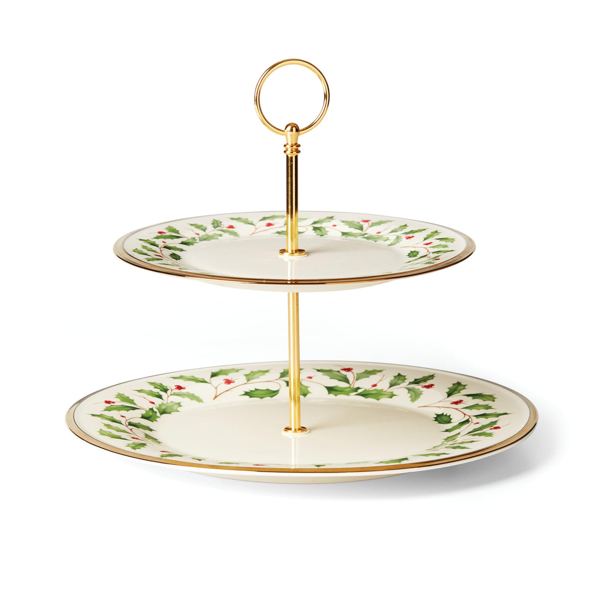 Lenox Holiday Porcelain Oblong Christmas Serving Platter