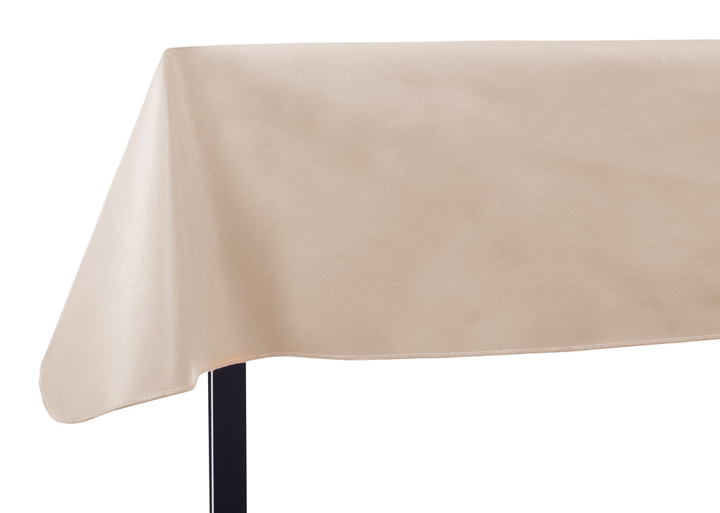 Yourtablecloth Heavy Duty Vinyl Rectangle or Square Tablecloth – 6 Gauge Heavy Duty Tablecloth – Flannel Backed – Wipeable Tablecloth with Vivid Colors & Many Sizes 52 x 120 Ruby Red