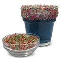 Snowy River Holiday, Cocktail & Margarita Sugar Rimmer - Vibrant Naturally Colored Sugar for Cocktail Rimming, Baking & Decorating, Medium Crystal - 16oz