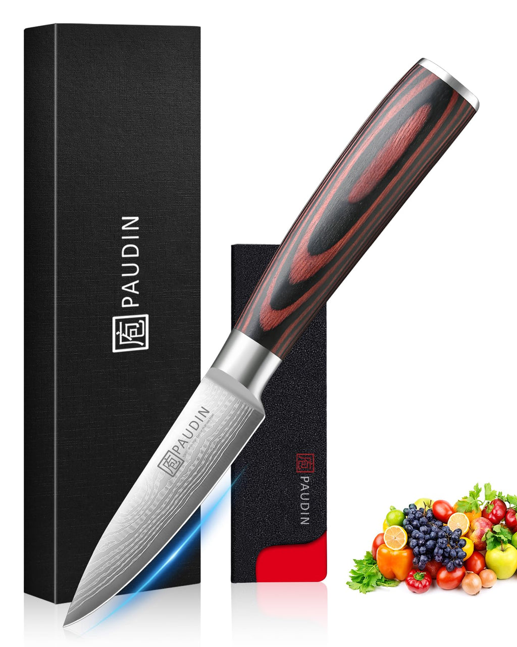 PAUDIN Bread Knife, 10 inch Serrated Knives, Bread Knife for Homemade Bread