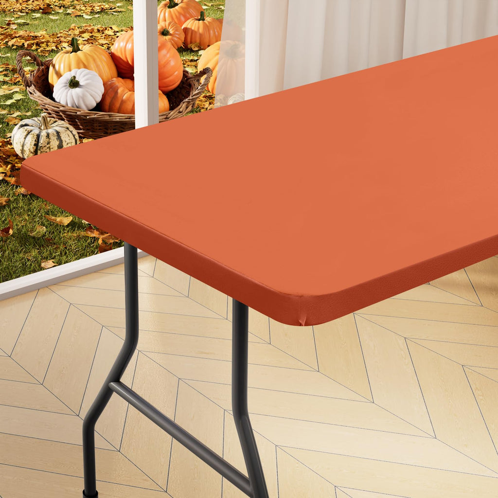 homing Rectangle Table Cloth Cover 4 Foot Elastic Fitted Tablecloth