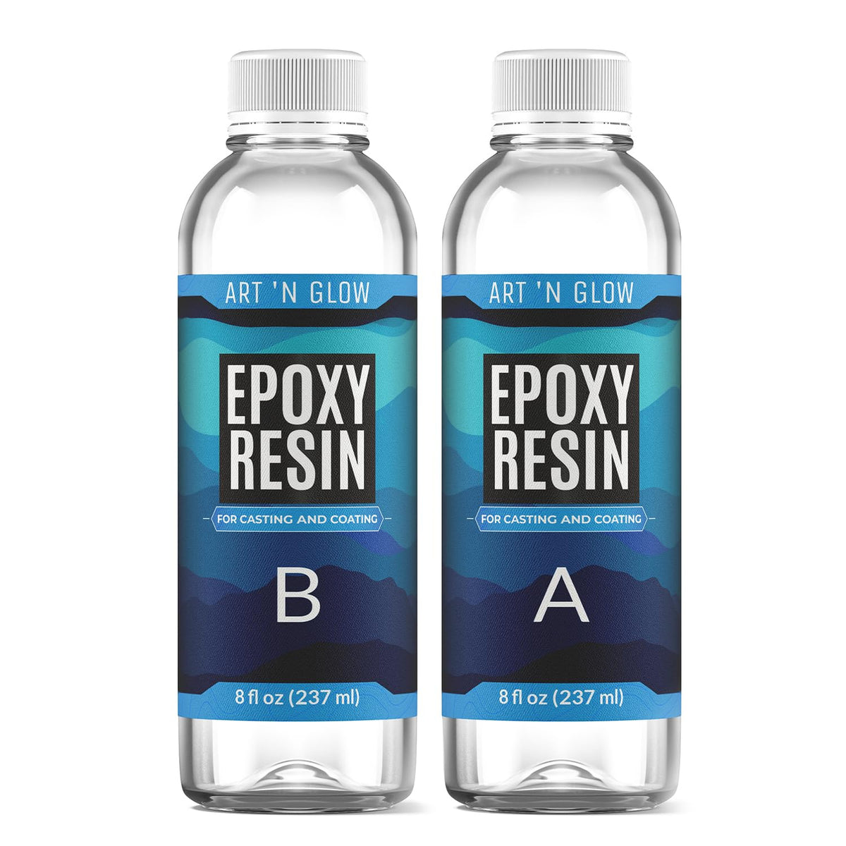 Crystal Clear Epoxy Resin 2 Gallon - Food Safe, UV Resistant, Bubble Free