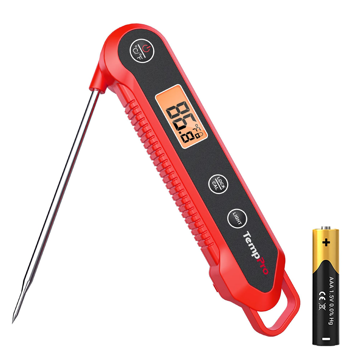 TempPro TempSwift 1 Sec Meat Thermometer Digital for Kitchen Cooking Food