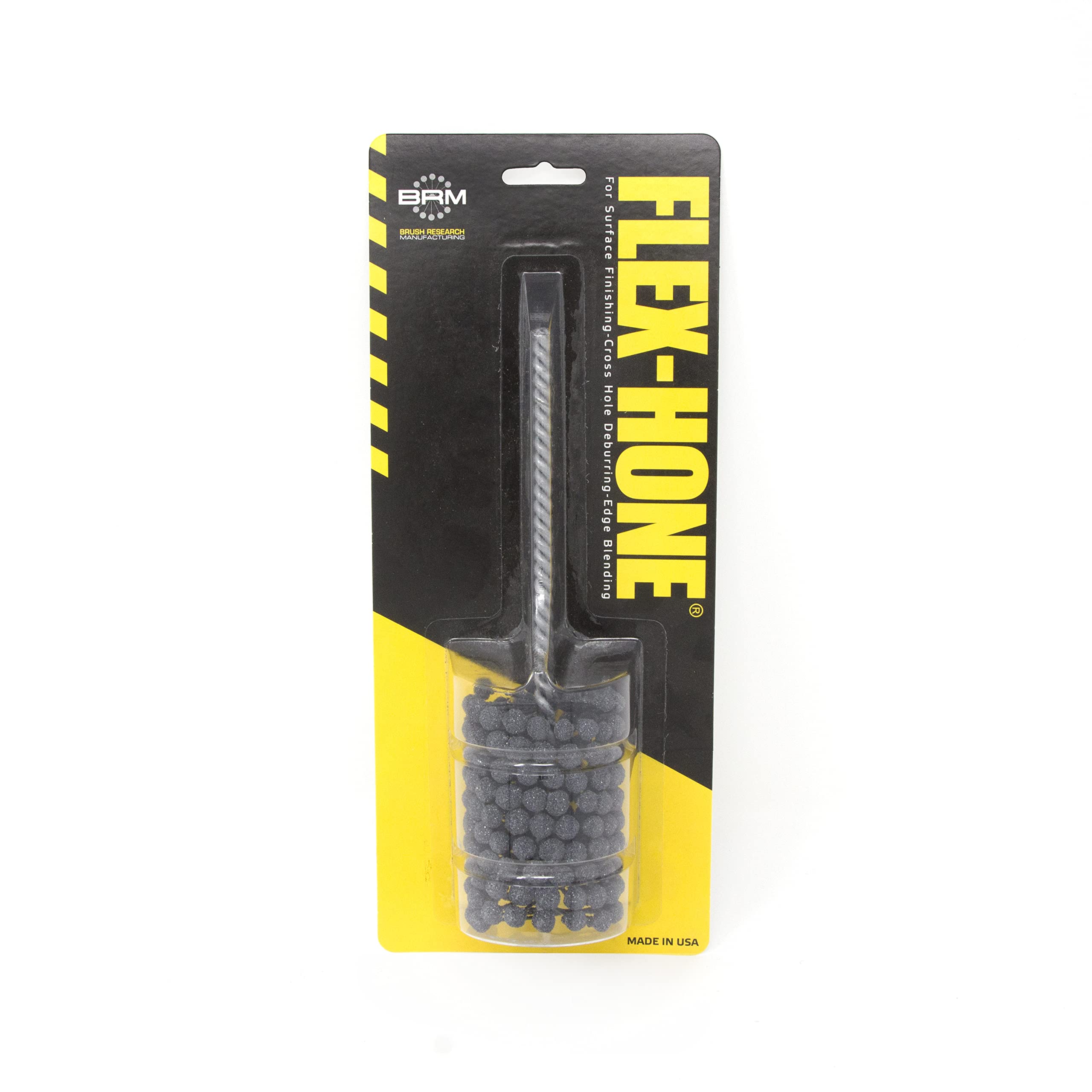 Brush Research BC20080 FLEX-HONE®, 2" (50.8mm) Diameter, 80 Grit, Silicon Carbide, for Mild Steel, Stainless Steel, Cast Iron and Softer Ferrous Materials