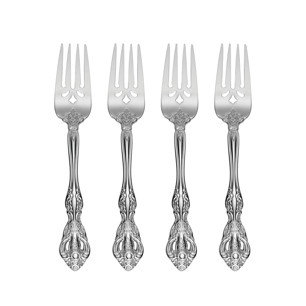 Oneida Michelangelo Dinner Forks Silverware Set for 4, Flatware