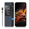 Smart Bluetooth Wireless Meat Thermometer, Digital Smart Base, 2 Probes