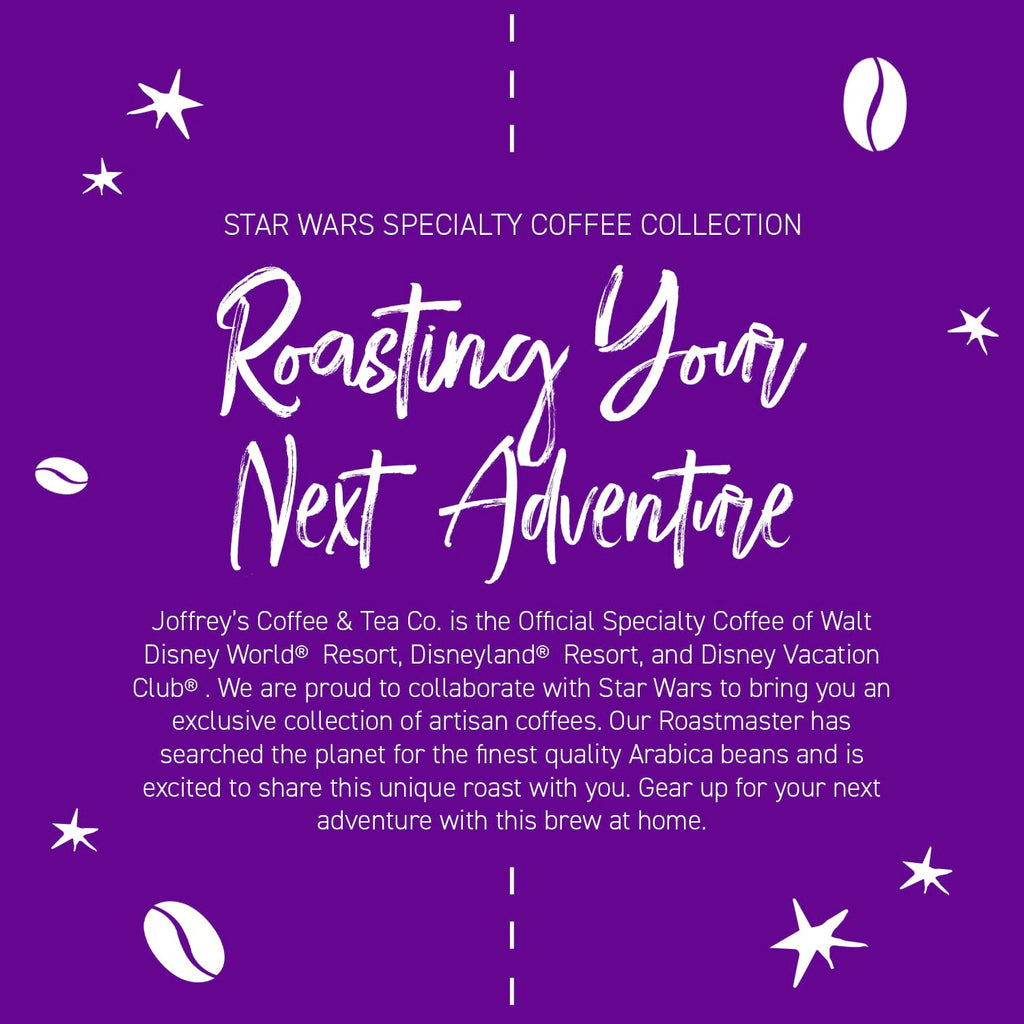 Joffrey's Coffee - STAR WARS™ Dare to Resist Blend, STAR WARS Licensed Coffee Collection, Artisan Dark Roast, Bold & Smooth Taste, Brew or French Press (Ground, 11oz)