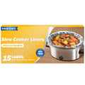 SMARTAKE Slow Cooker Liners, Large Size 14"x 22" 15 Liners