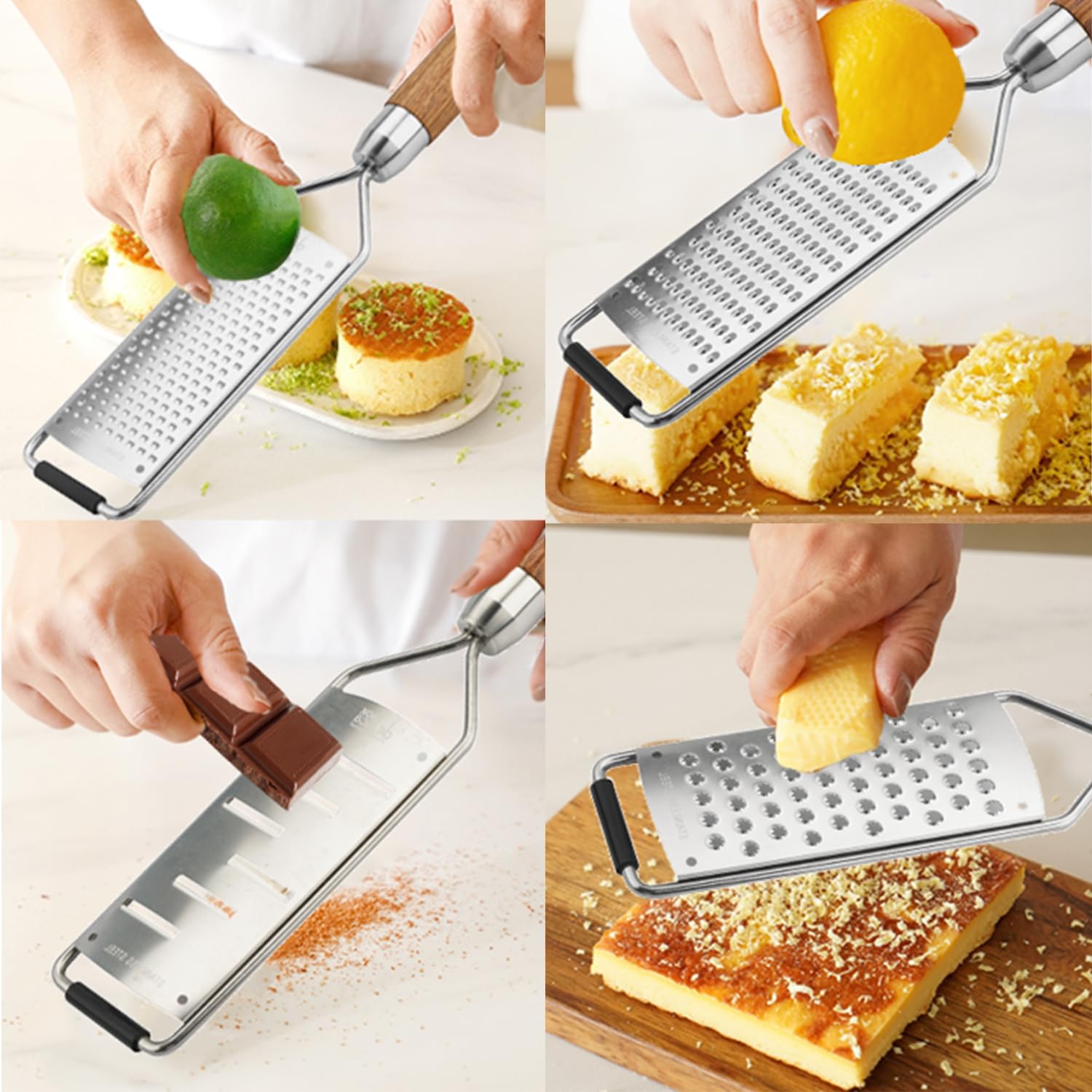 AGIgear Professional Multi-Purpose Stainless Steel Cheese Grater