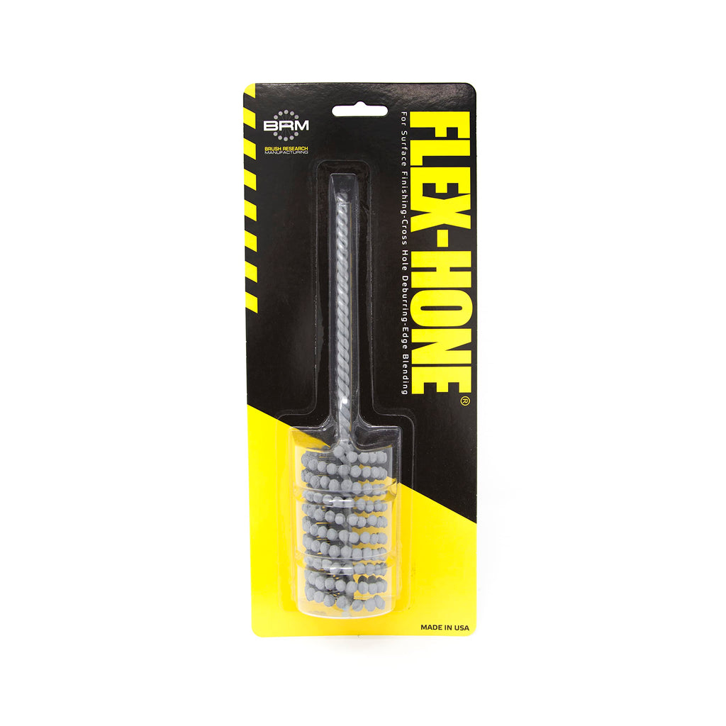 Brush Research BC11424 FLEX-HONE®, 1-1/4" (31.8mm) Diameter, 240 Grit, Silicon Carbide, For Mild Steel, Stainless Steel, Cast Iron and Softer Ferrous Materials