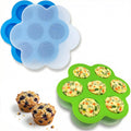 GOKCEN's Silicone Egg Bite Molds 12 Cups Silicone Muffin Pans for Baking