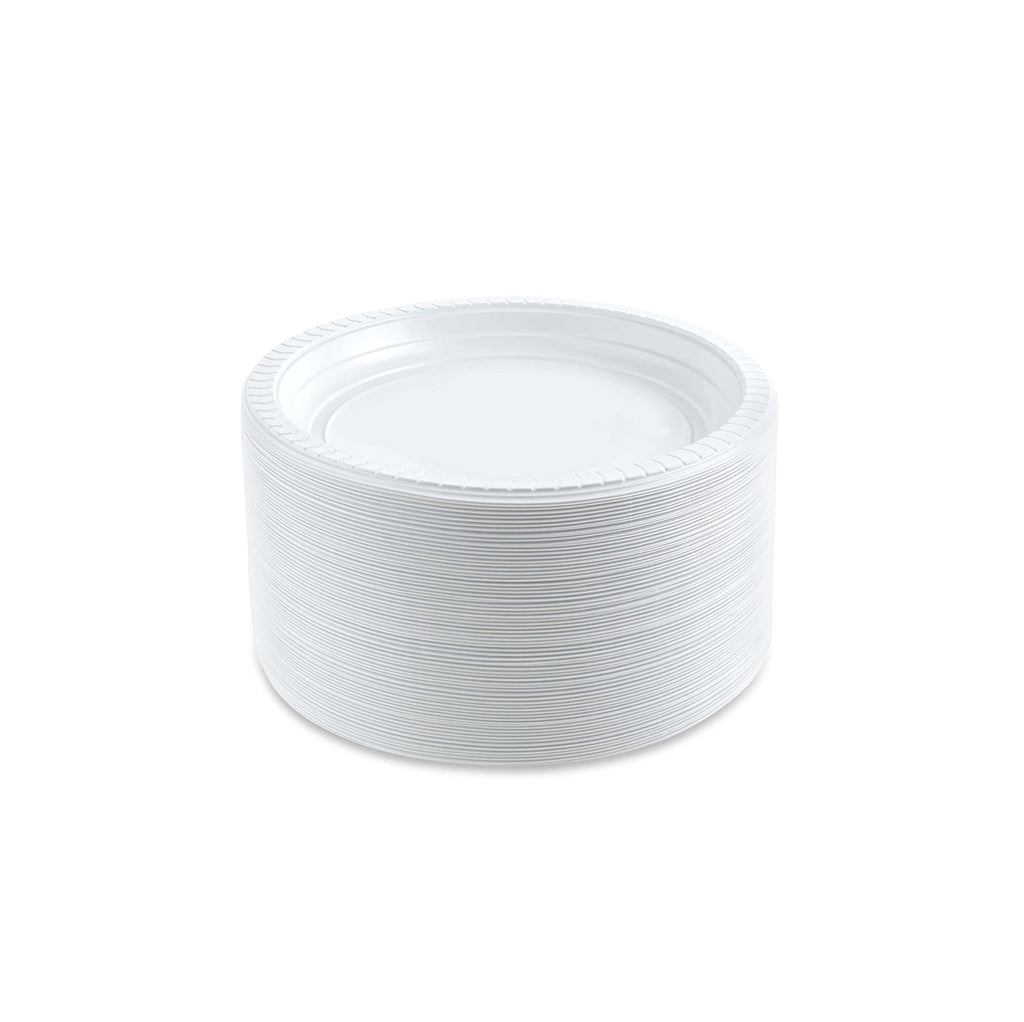 PLASTICPRO Round Plastic 12 ounce Bowls Microwaveable 200 Count